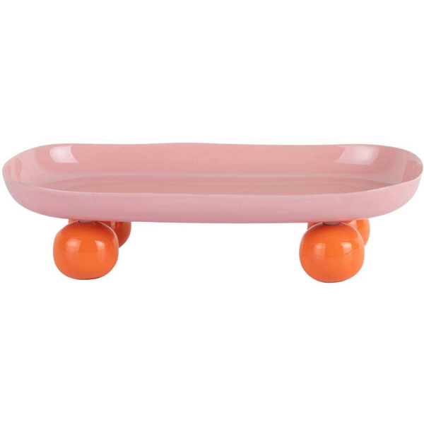 Plateau ovale en métal Double Funky - PRE-2088