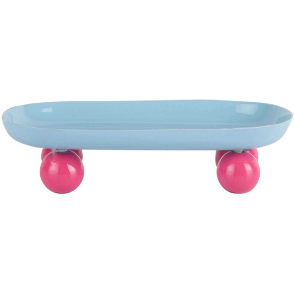 Plateau ovale en métal Double Funky - PRE-2089