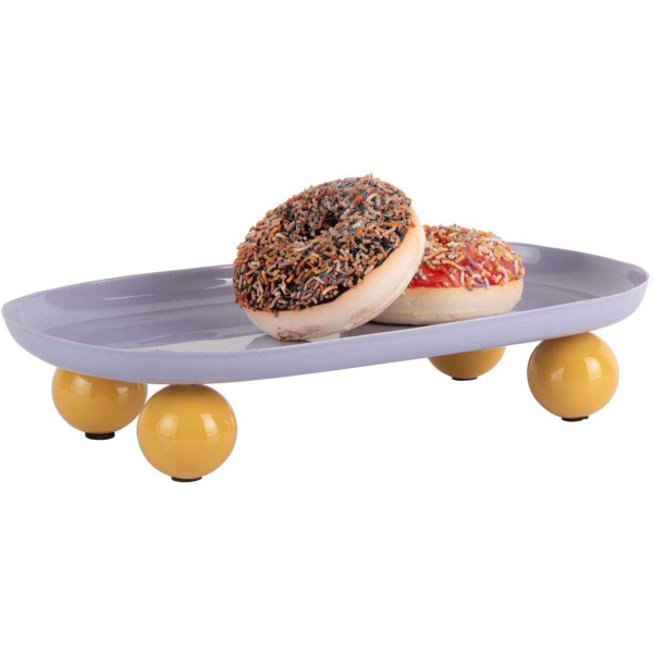 Plateau oval en métal Double Funky Large - 44,90