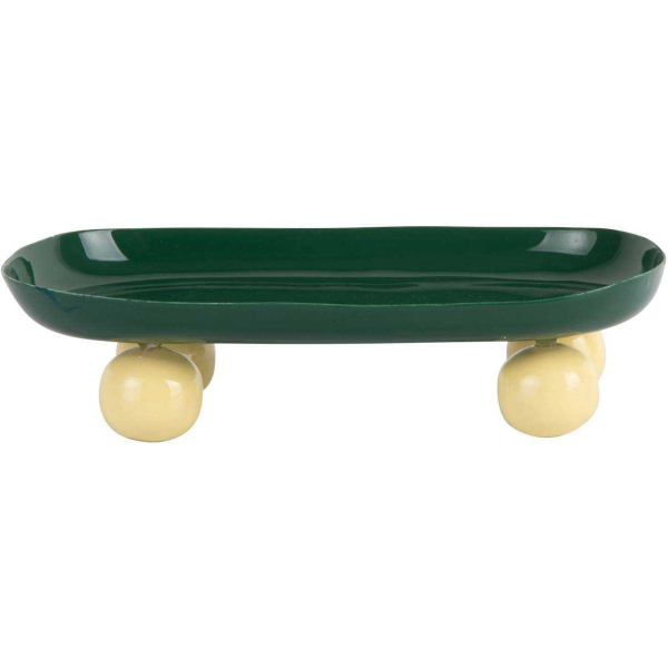 Plateau ovale en métal Double Funky - PRE-2090