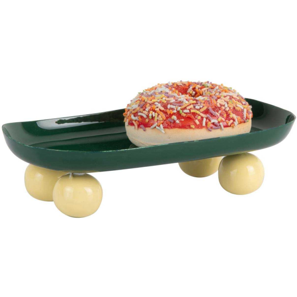 Plateau ovale en métal Double Funky - 22,50