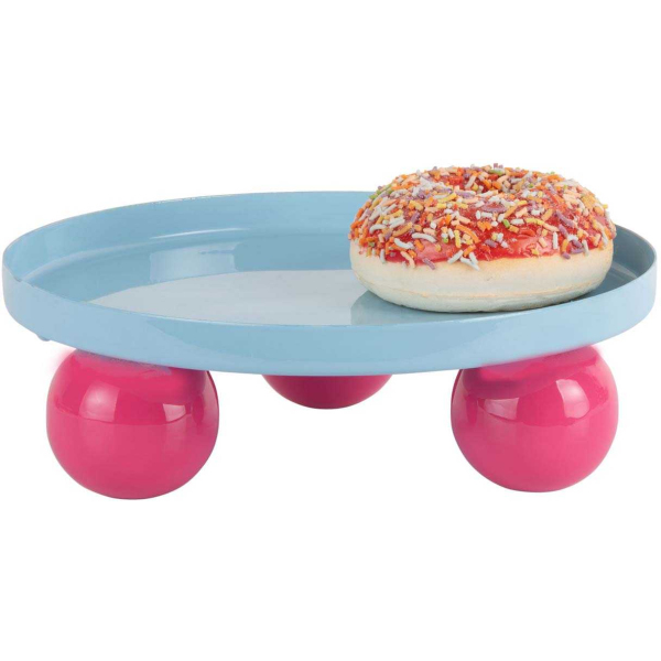 Plateau rond en métal Double Funky - PRE-2084