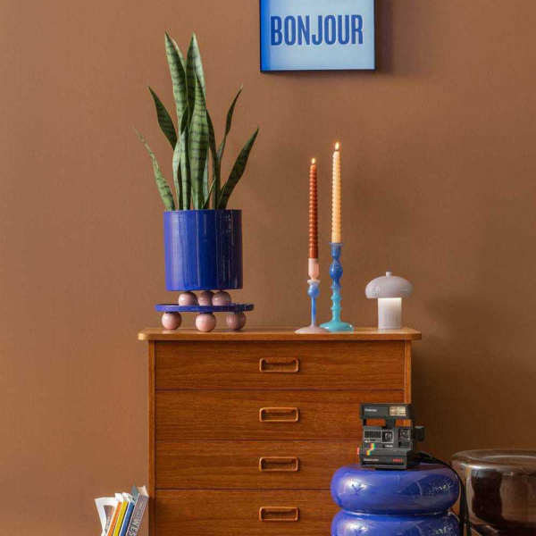 Plateau rond en métal Double Funky Large - 44,90