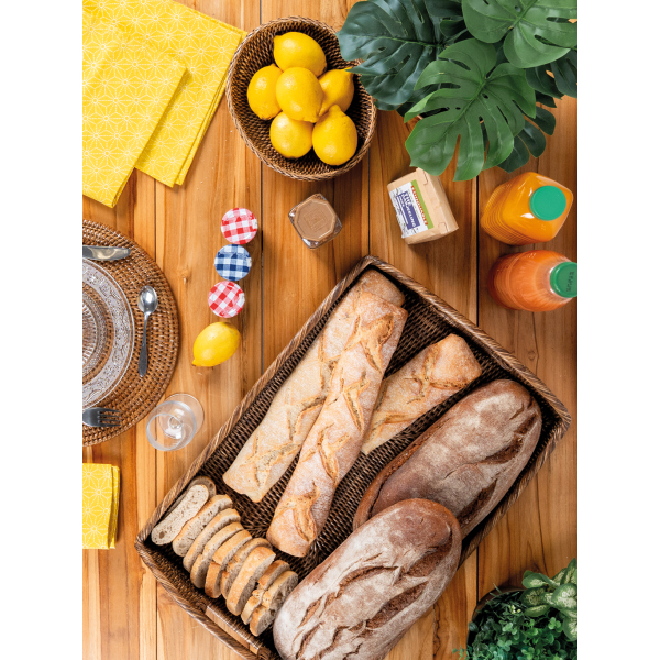 Plateau en rotin 52 cm La Grande époque - 5