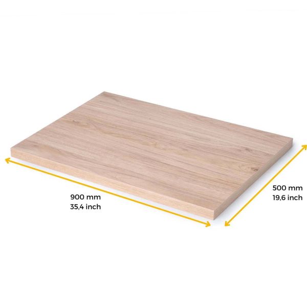 Plateau de table ou étagère effet chêne - 63,90