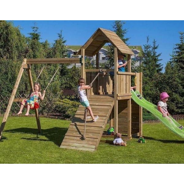 Plateforme de jeux en bois Carol - FUNGOO