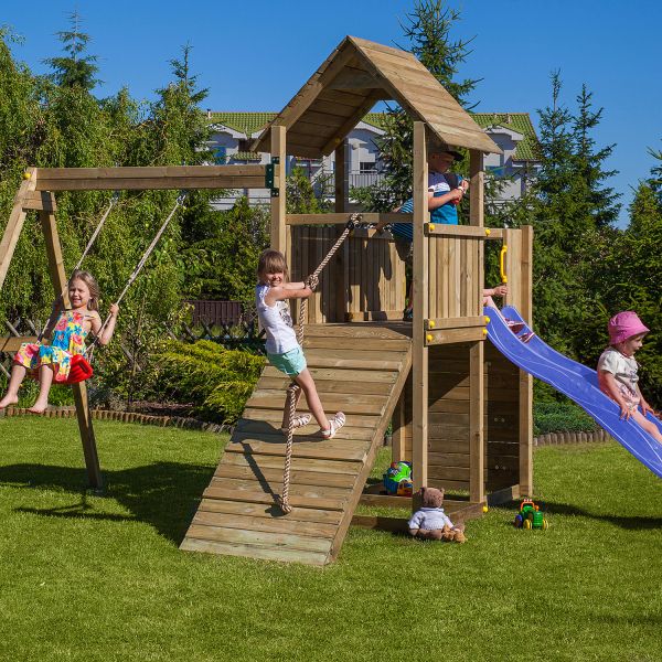 Plateforme de jeux en bois Carol - FUNGOO