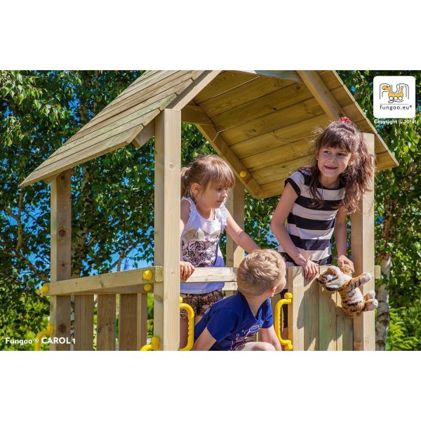 Plateforme de jeux en bois Carol - FUNGOO