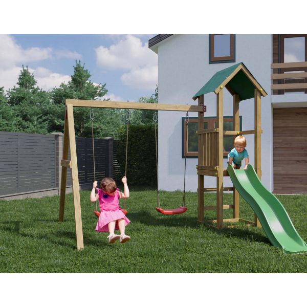 Plateforme de jeux en bois Lucas