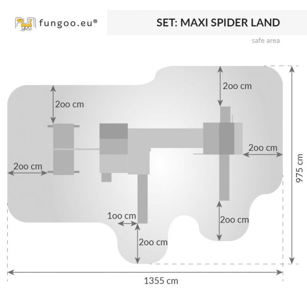 Plateforme de jeux en bois Spider Land - 9