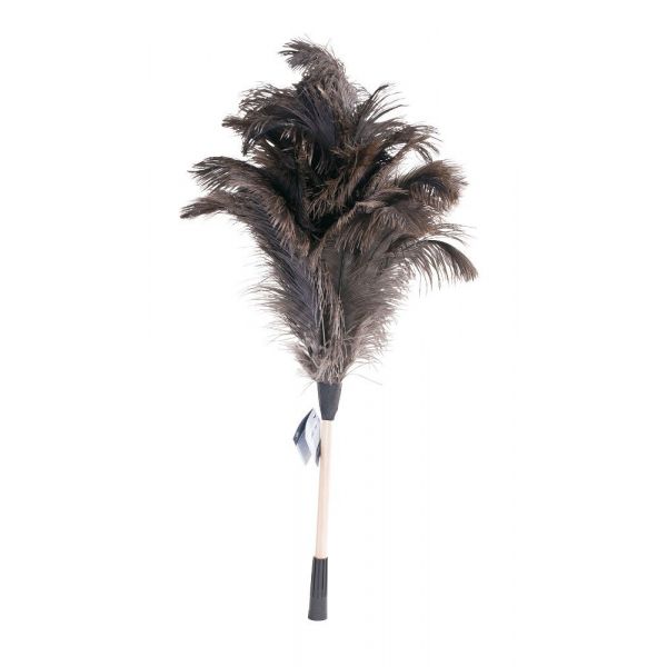Plumeau en plumes d'autruche télescopique 150-220cm - BURSTENHAUS REDECKER