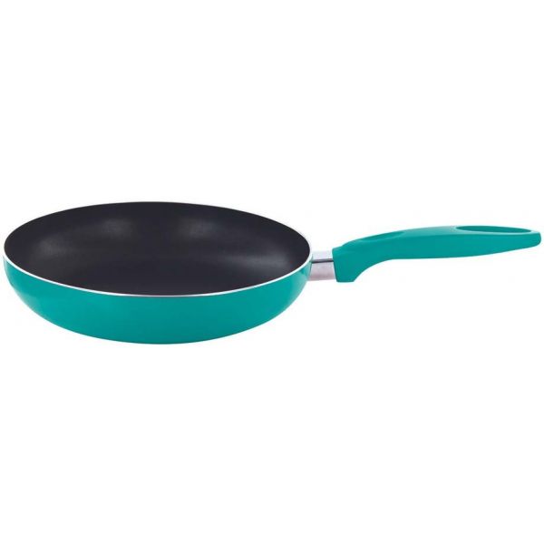 Poele en aluminium antiadhésive tous feux 24 cm Color