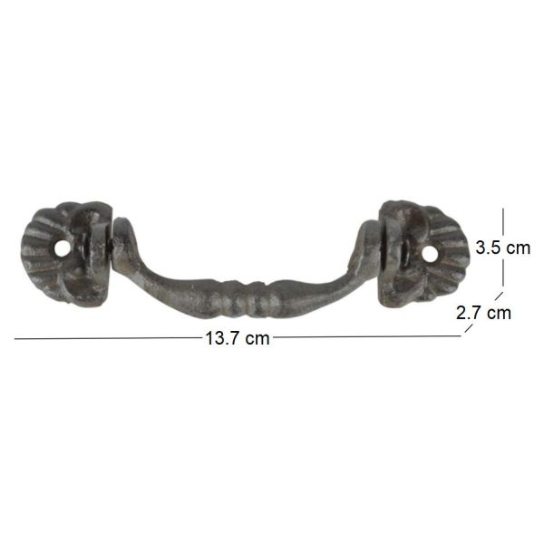Poignée de porte pivotante en métal - ESSCHERT DESIGN
