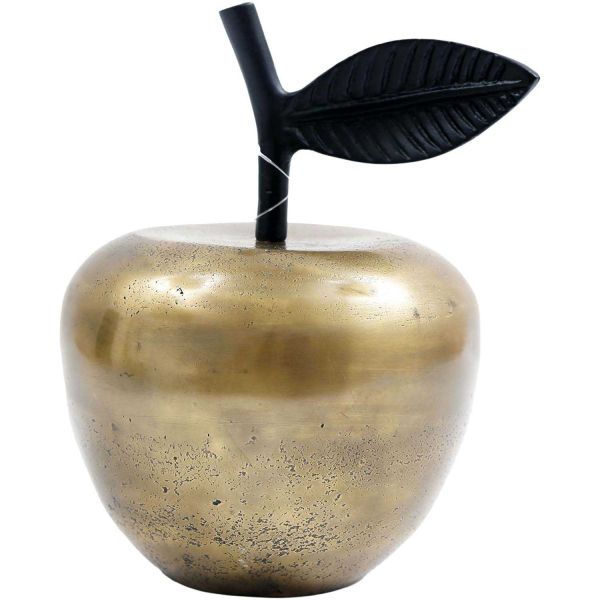 Pomme à poser dorée