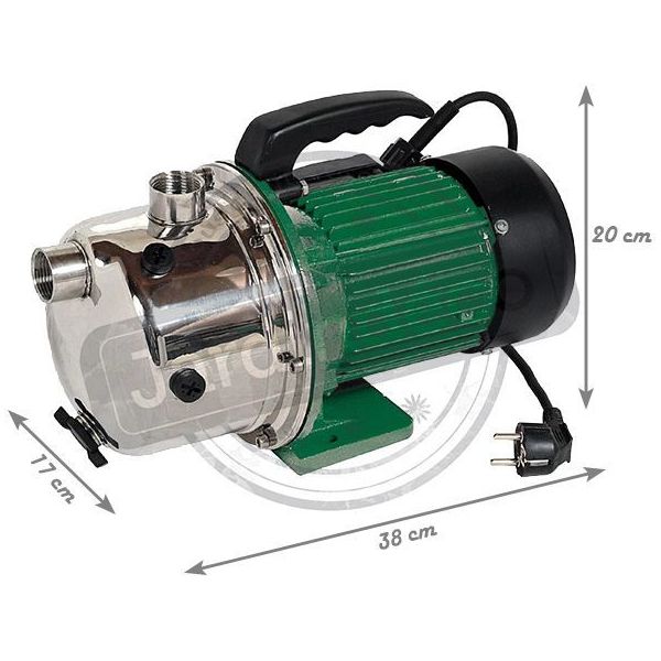 Pompe de surface  jet101 970w en inox avec poignées - RIBILAND