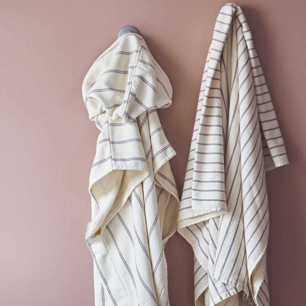 Poncho en coton bio Marina 95 x 80 cm - 5