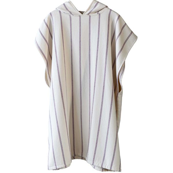 Poncho en coton bio Marina 95 x 80 cm
