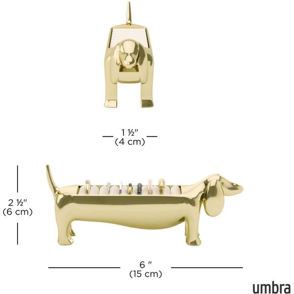 Porte-bagues en zinc en forme d'animaux - UMB-0766