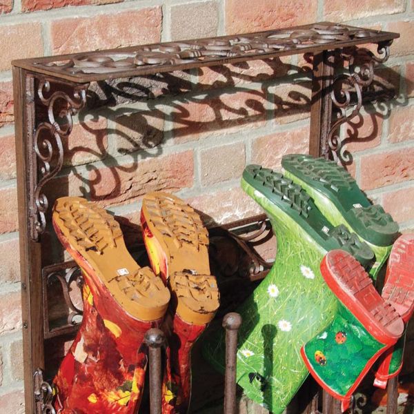 Porte bottes de jardin en fonte - 8