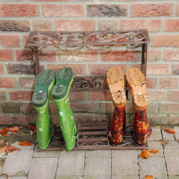 Porte bottes de jardin en fonte - BEST FOR BOOTS