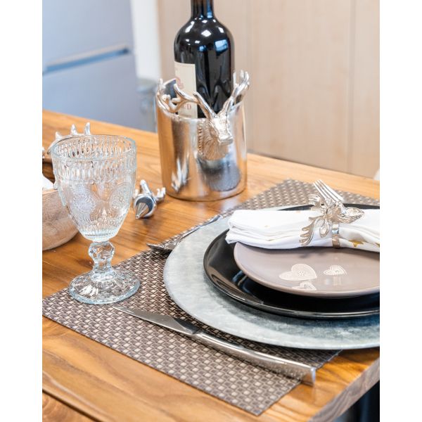 Porte-bouteille rafraichisseur en aluminium Cerf - 7