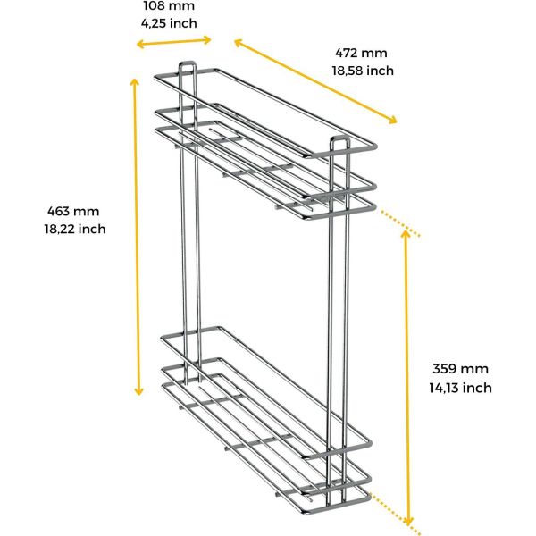 Porte-bouteilles extractible SupraMax - EMU-0275