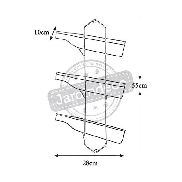 Porte-bouteilles mural - AUBRY GASPARD