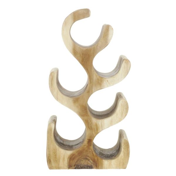 Range-bouteilles en bois de suar - AUB-5904