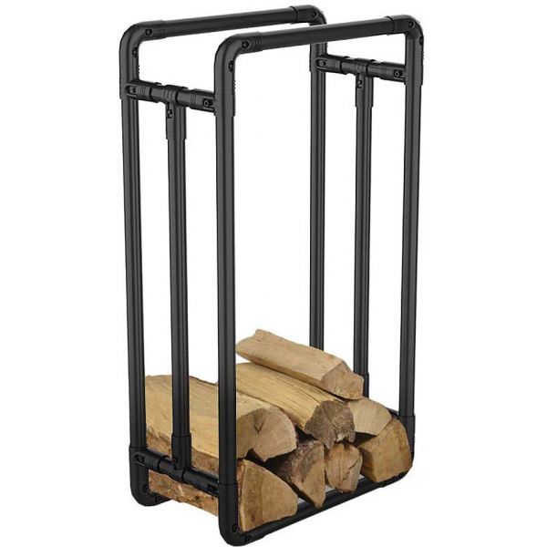 Porte-bûches en acier Abilly