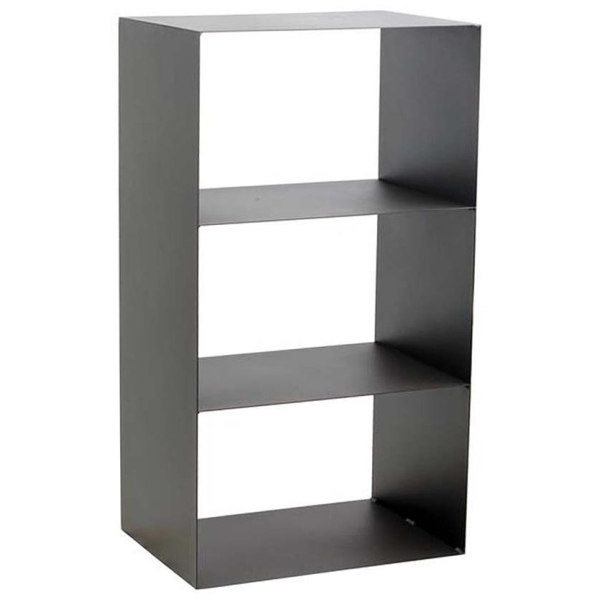 Porte-bûches design en acier