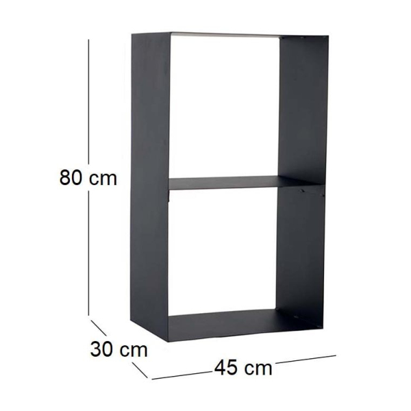 Porte-bûches design en acier - NOR-0187