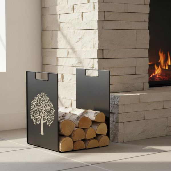 Porte-bûches en métal - AUBRY GASPARD