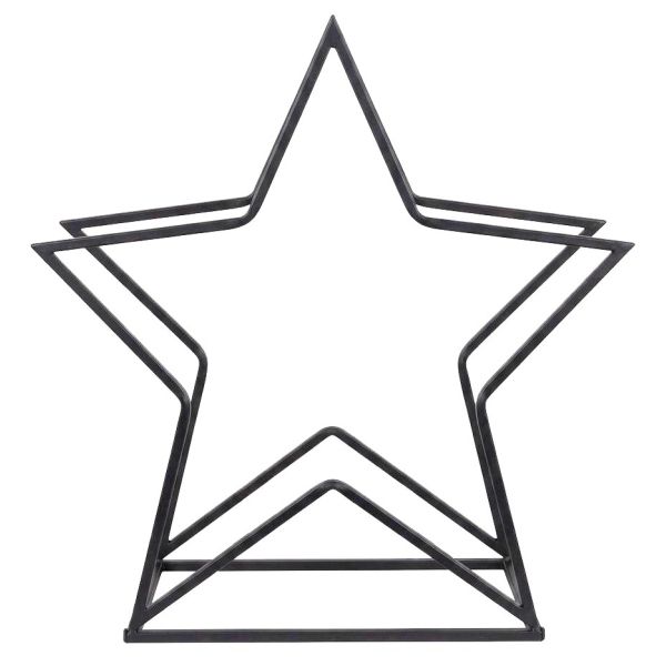 Porte-bûches en métal Étoile - 54,90