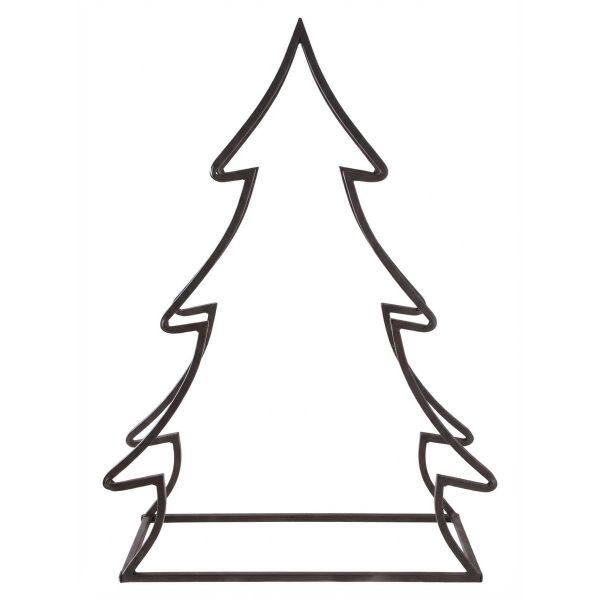 Porte-bûches en métal Sapin - 54,90