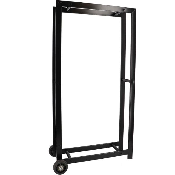 Porte bûches en métal avec 2 roues - ESS-1478