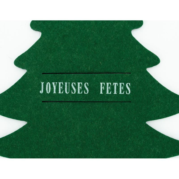 Porte-couverts de noel en feutrine (Lot de 24) - 6