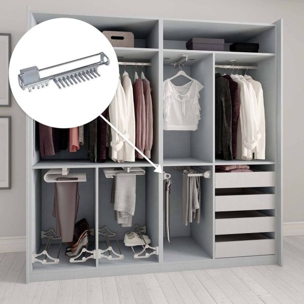Porte-cravates latéral extractible Self - 5