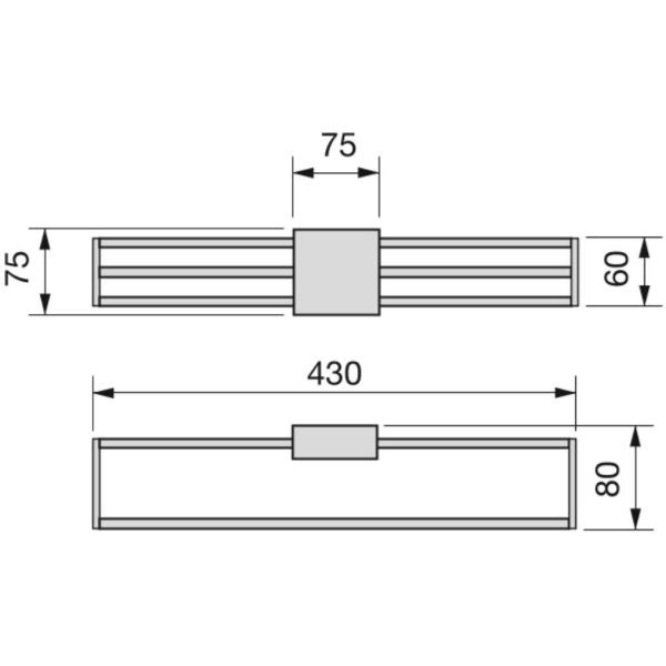 Porte-cravates latéral extractible Self - EMU-0316