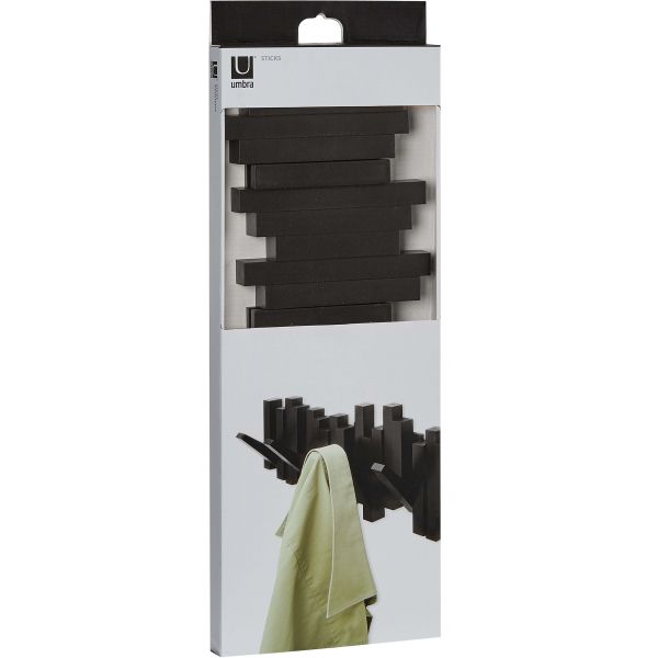 Porte manteau design mural Sticks - 9