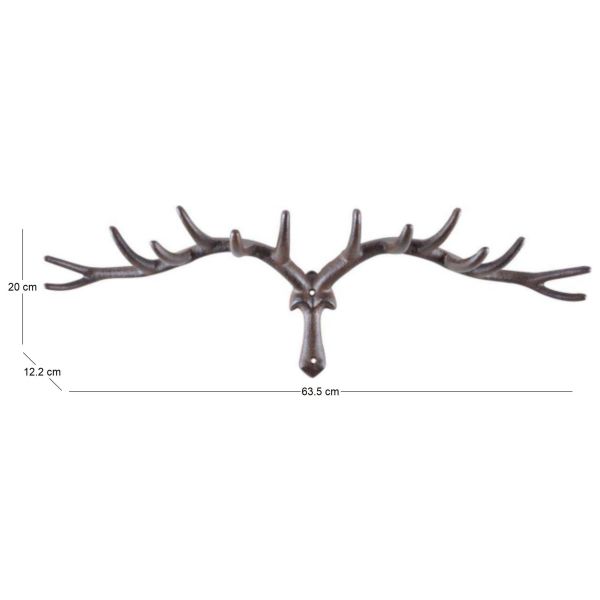 Porte manteau en fonte Cerf - BEST FOR BOOTS