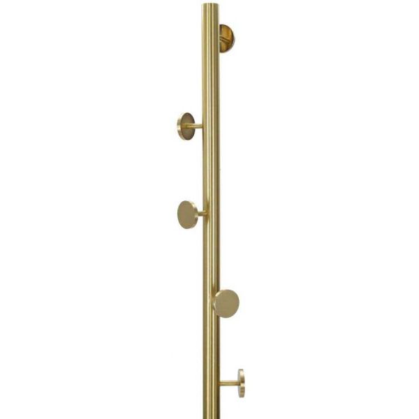 Porte manteau en métal doré Glamy - 139