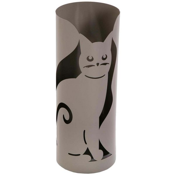 Porte Parapluie En Metal Chat Gris Porte Parapluie En Metal Chat Gris