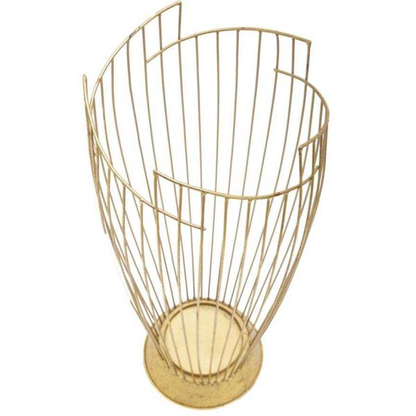Porte parapluie en métal doré Fashion 28 x 69 cm - 71,90
