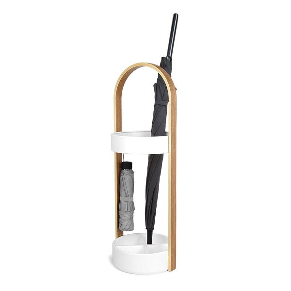 Porte parapluies bois et métal Hub - UMB-0372
