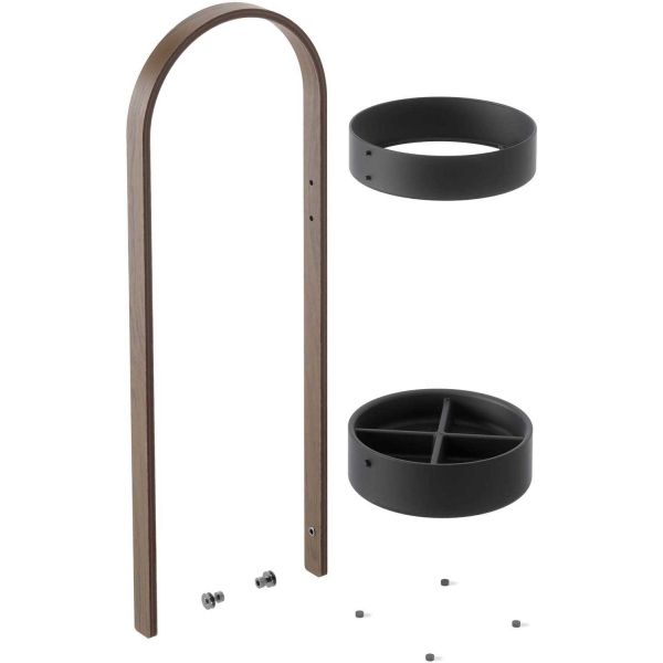 Porte parapluies bois et métal Hub - 5