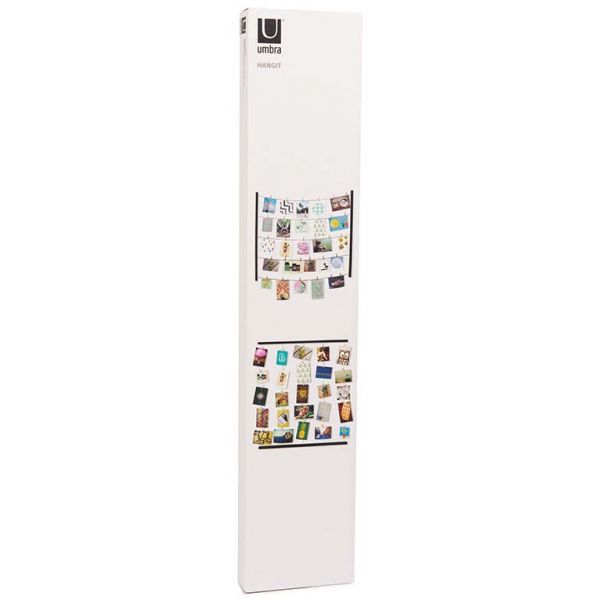 Umbra - Porte photos mémos mural Hangit blanc - Achat & prix