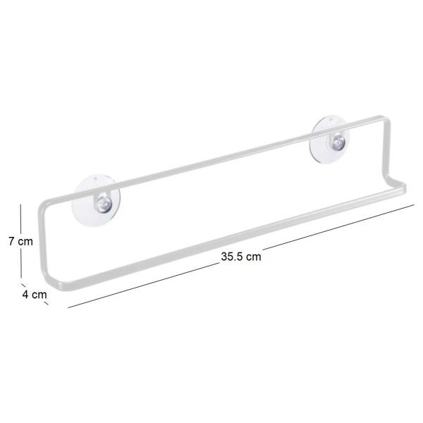 Porte serviettes en acier Towel - YAM-0154