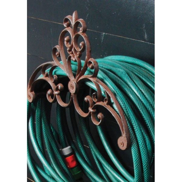 Porte-tuyau fonte fleurs - ESS-0209