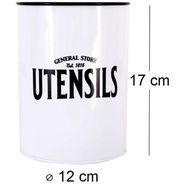 Porte-ustensiles en fer blanc General store - 6,23
