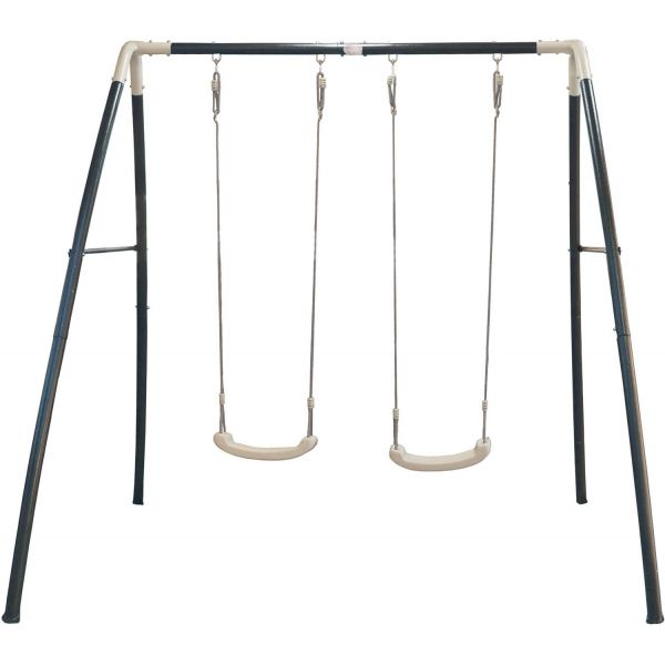 Portique balançoire double en métal Swing - AXI